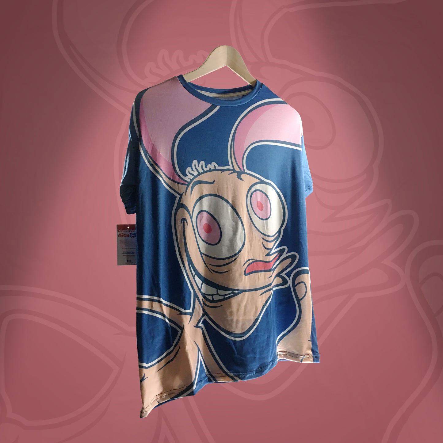 Nickelodeon Ren The Ren & Stimpy Show Playera