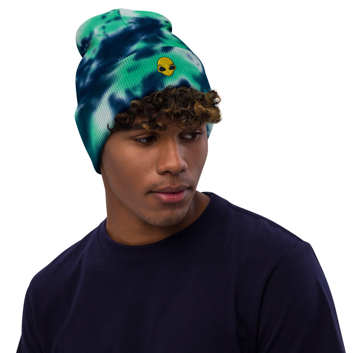 Nebula Tie-dye Cuffed Beanie